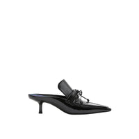 36 qty Mules Storm en cuir - Black