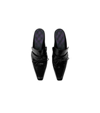 36 qty Mules Storm en cuir - Black