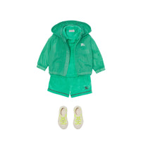 29 qty Veste légère à capuche - Bright Jade