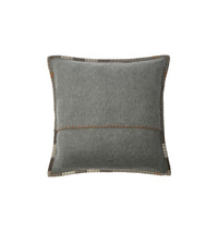 58 qty Coussin en cachemire à motif check - Grey