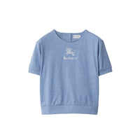 33 qty T-shirt en coton - Light Blue Melange