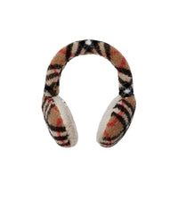 23 qty Cache-oreilles à motif check - Archive Beige Check