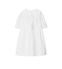 67 qty Robe en coton stretch - White Pat