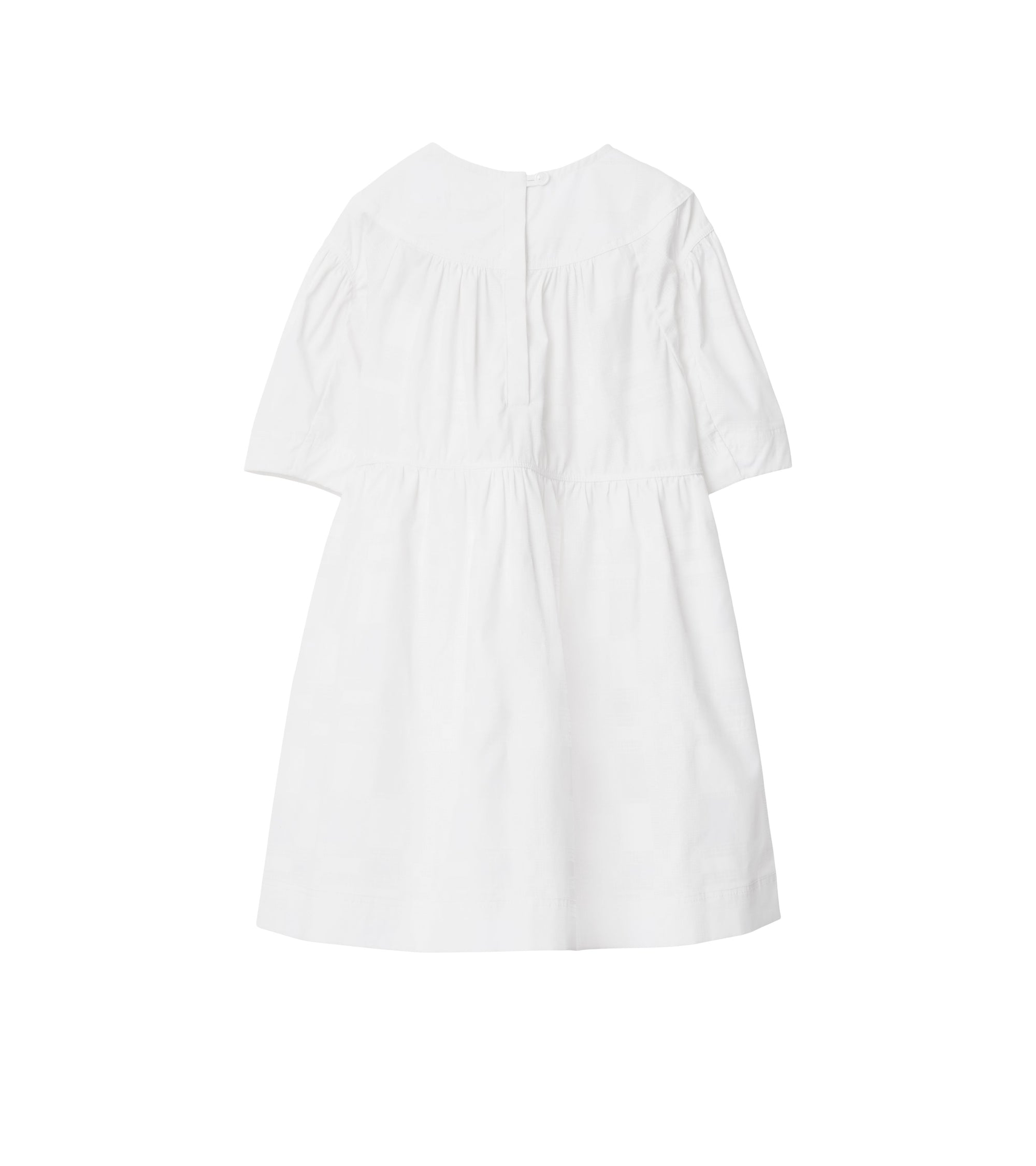 67 qty Robe en coton stretch - White Pat