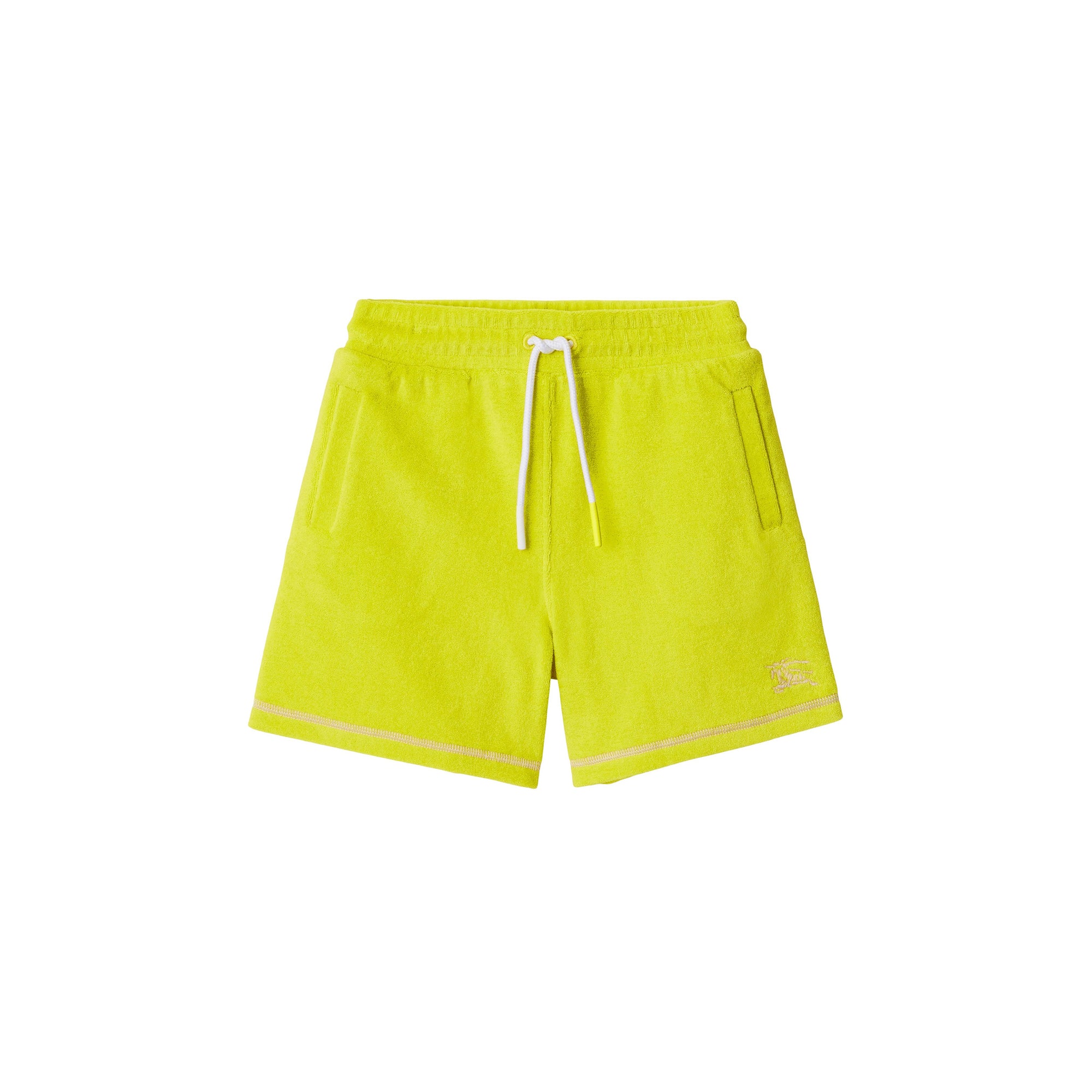 49 qty Short en coton éponge mélangé - Vivid Lime