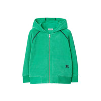 18 qty Sweat à capuche zippé mélangé - Bright Jade