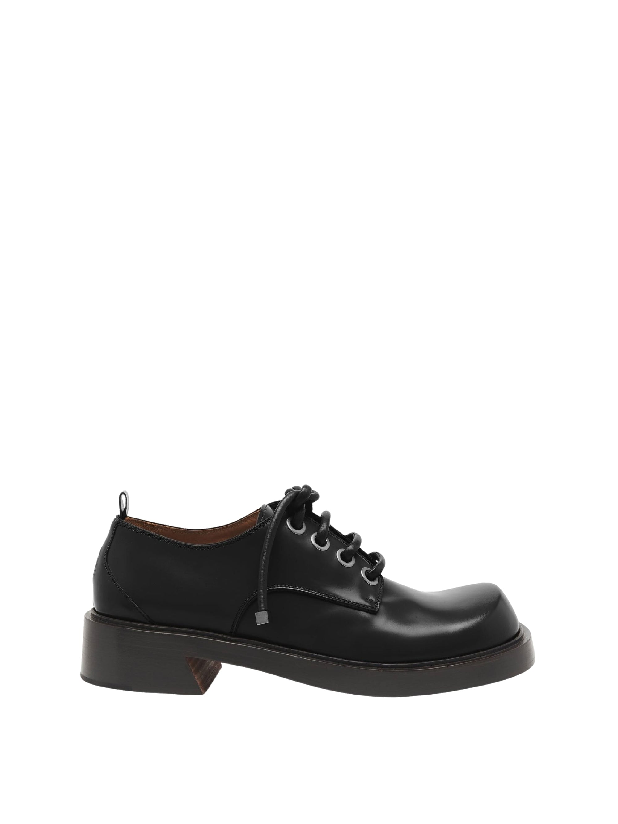 Derbies à lacets en cuir - Black