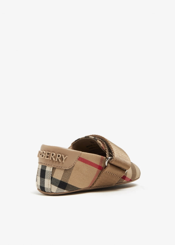 30 qty Mocassins à enfiler - Archive Beige Check