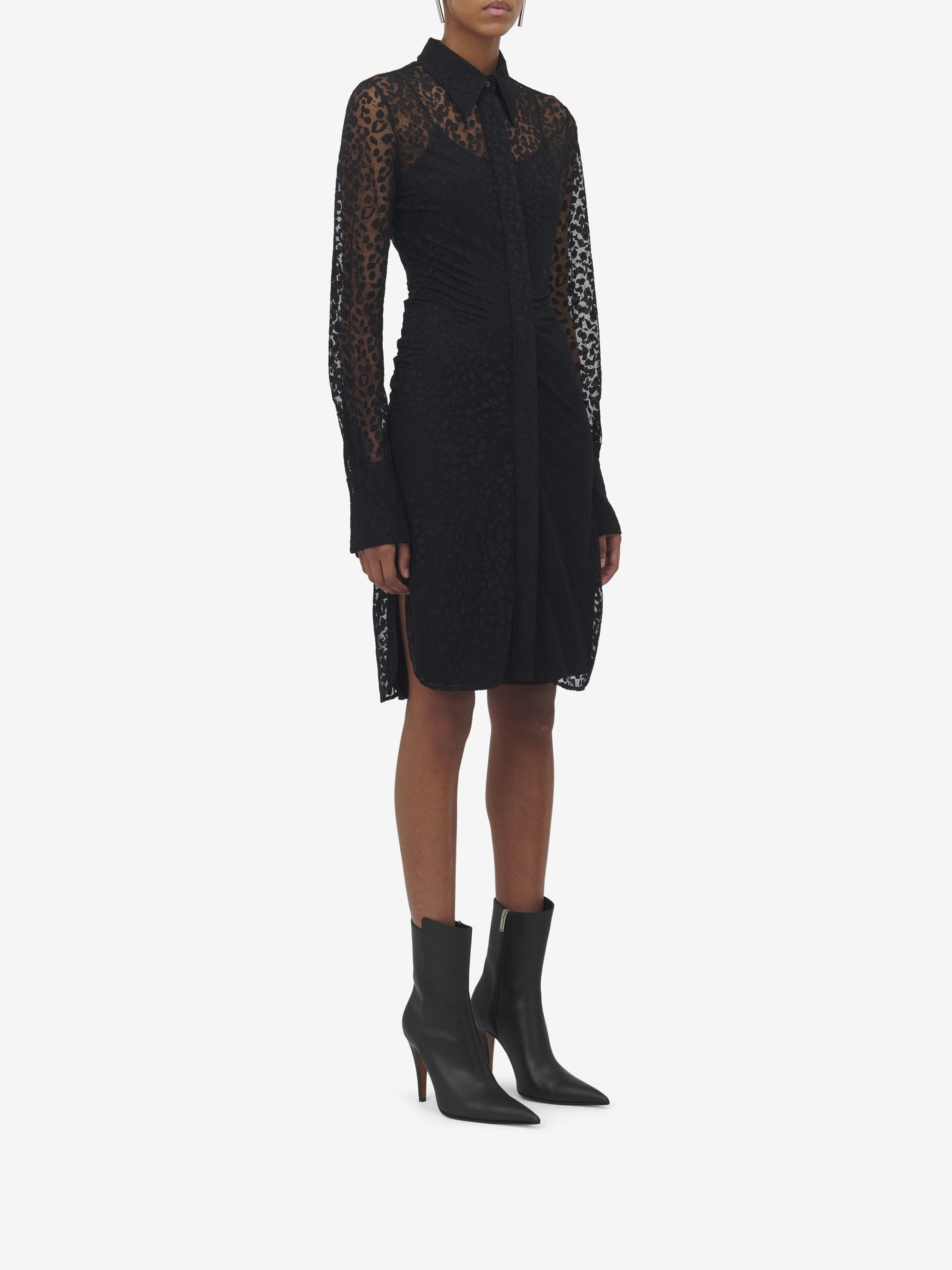 Robe à manches longues - Black