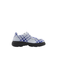 234 qty Creepers tissées à motif check - Salt Check