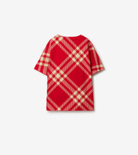 1 qty T-shirt en coton à motif check - Pillar Check