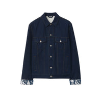 23 qty Veste oversize en denim - Indigo Blue