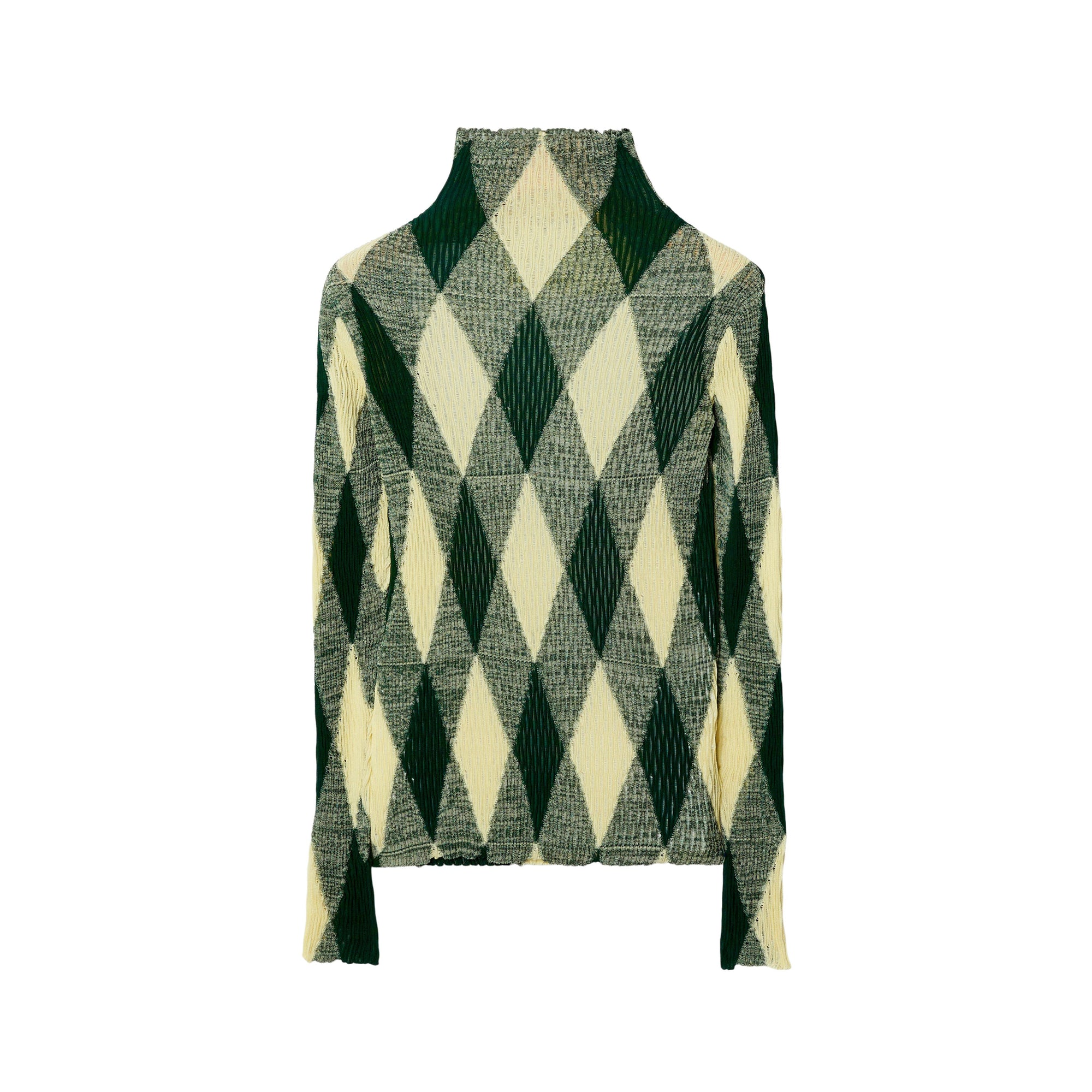 10 qty Pull en coton et soie argyle - Ivy Pattern