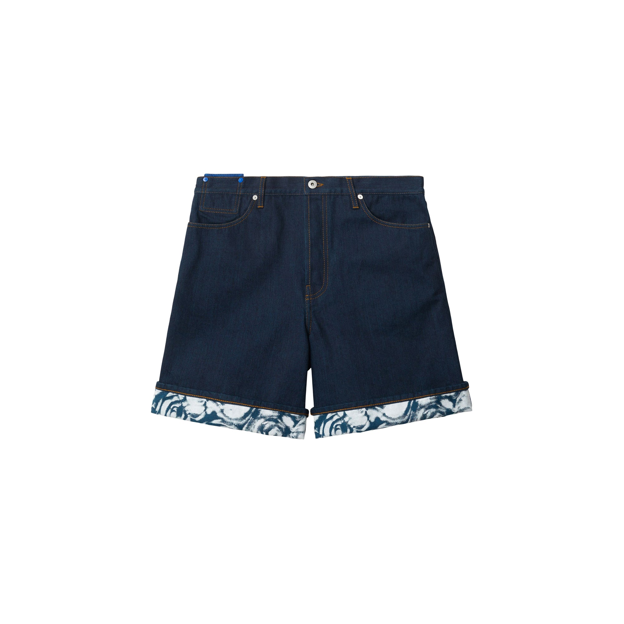 7 qty Short en denim épais - Indigo Blue