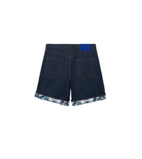 7 qty Short en denim épais - Indigo Blue