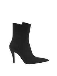 Bottines à bout pointu 105 en cuir - Black