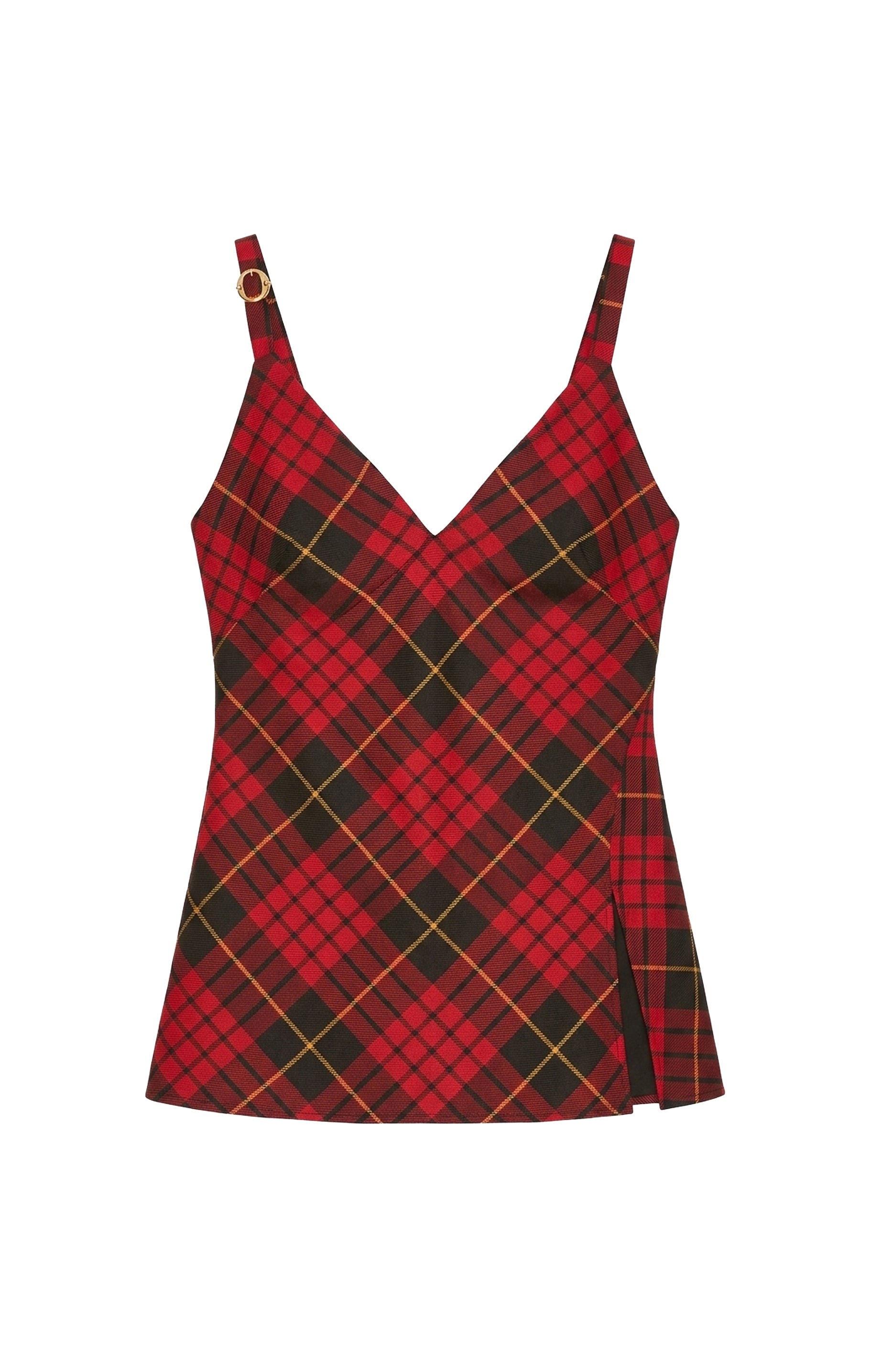 Top sans manches en laine - Red Black Yellow
