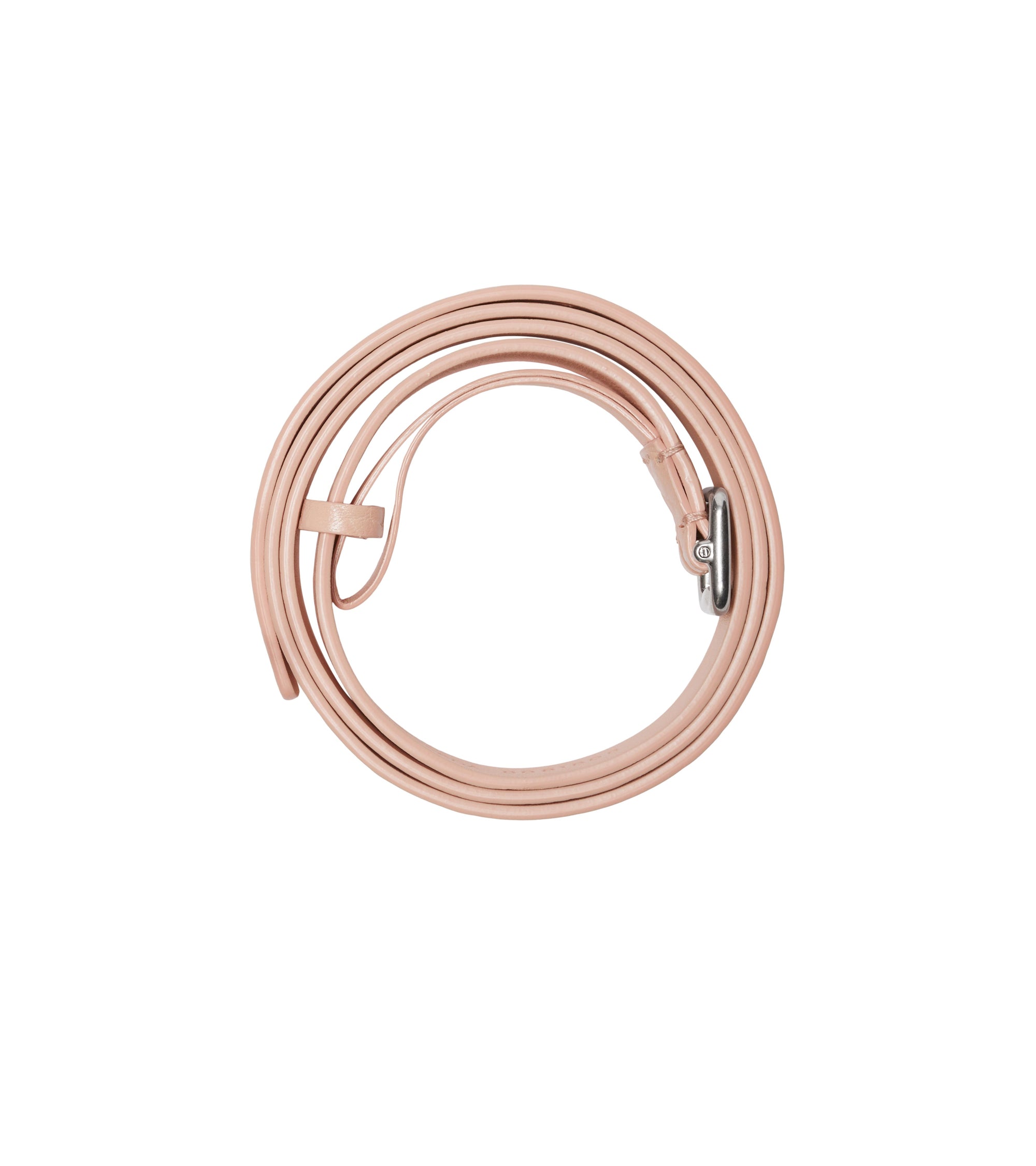 36 qty Ceinture B Buckle en cuir - Blush