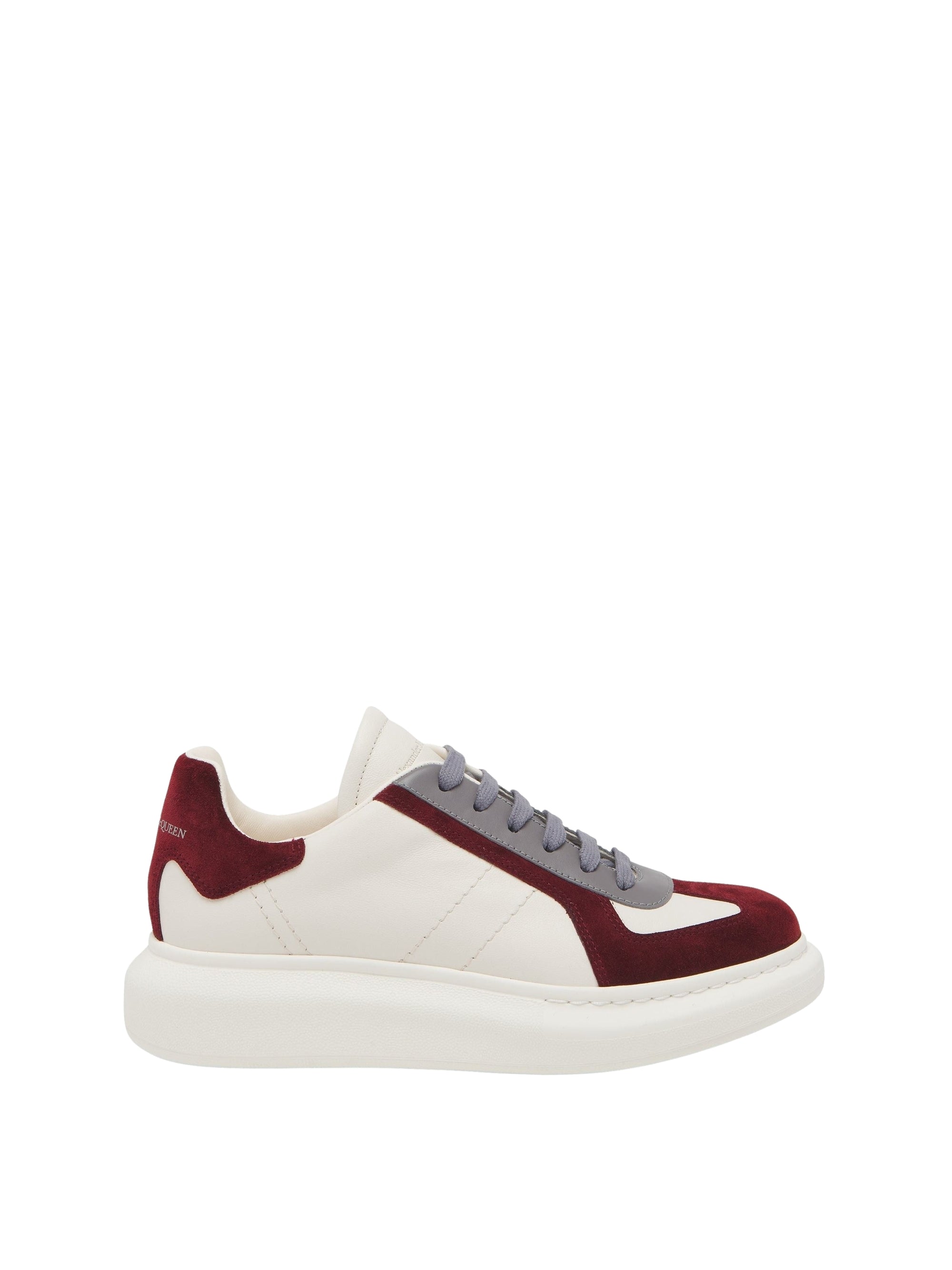 Sneakers avec logo en cuir - Off White Rumba Grey
