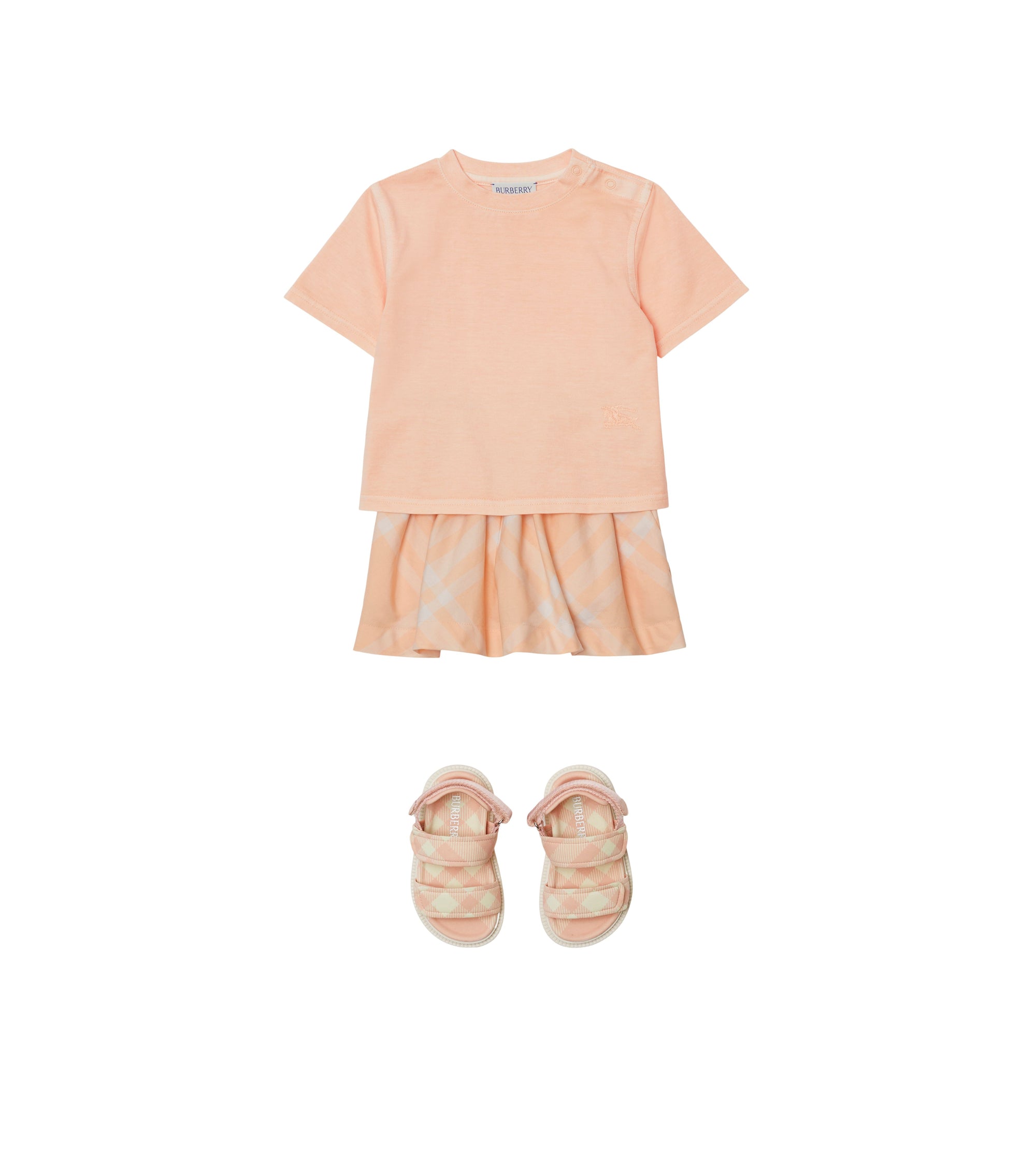 97 qty T-shirt en coton - Pastel Peach