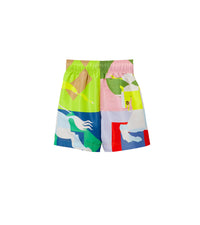 22 qty Short de bain à motif cavalier - Multicolour Pattern