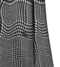 7 qty Chemise en laine pied-de-poule ondulé - Monochrome Check