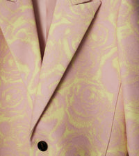 3 qty Veste tailleur en laine à motif roses - Cameo Pattern