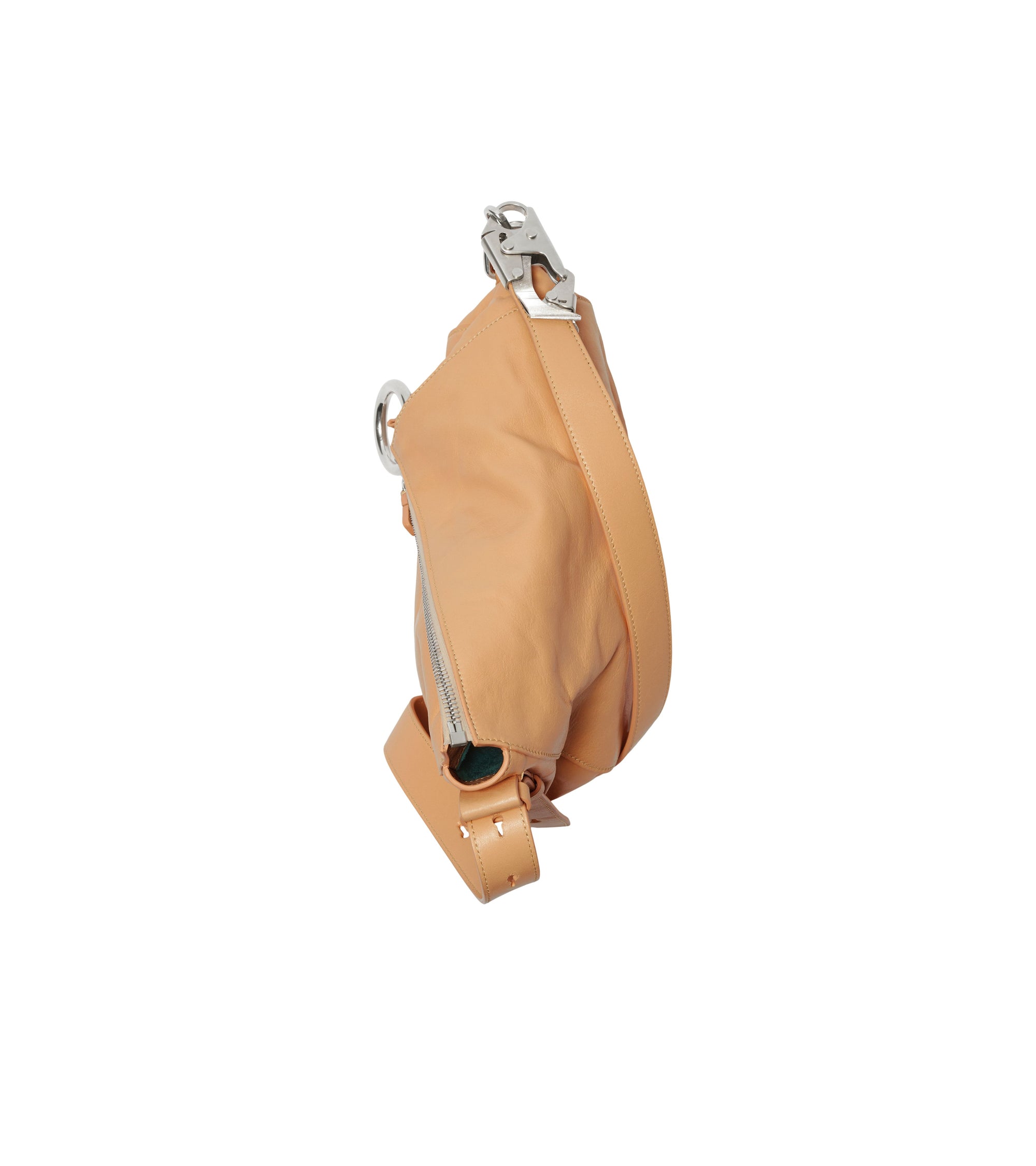 15 qty Petit sac Knight en cuir - Peach