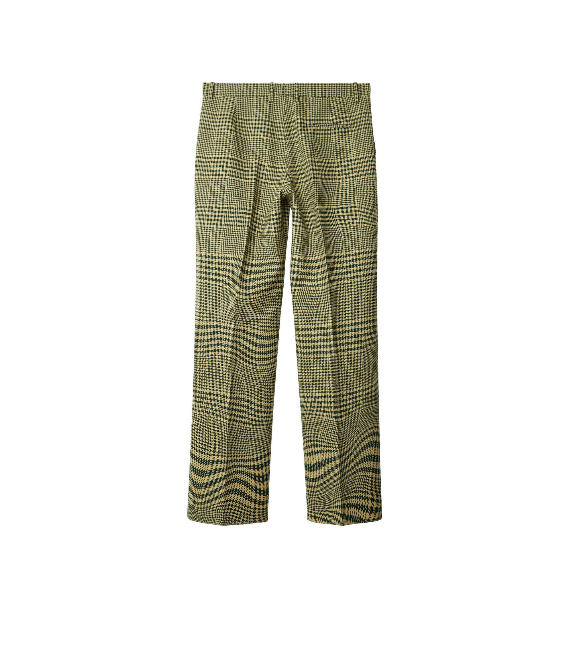 9 qty Pantalon en laine pied-de-poule ondulé - Ivy Pattern