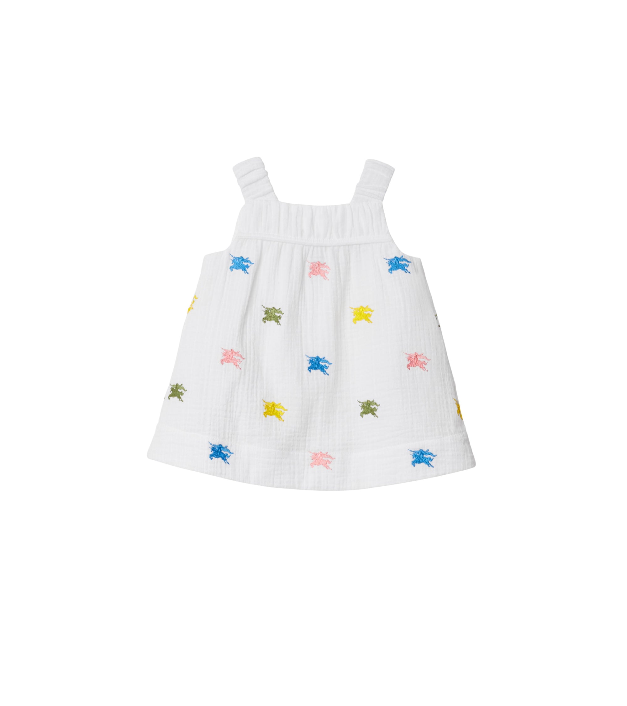 33 qty Robe et bloomer en coton à motif cavalier - Multicolor Pattern