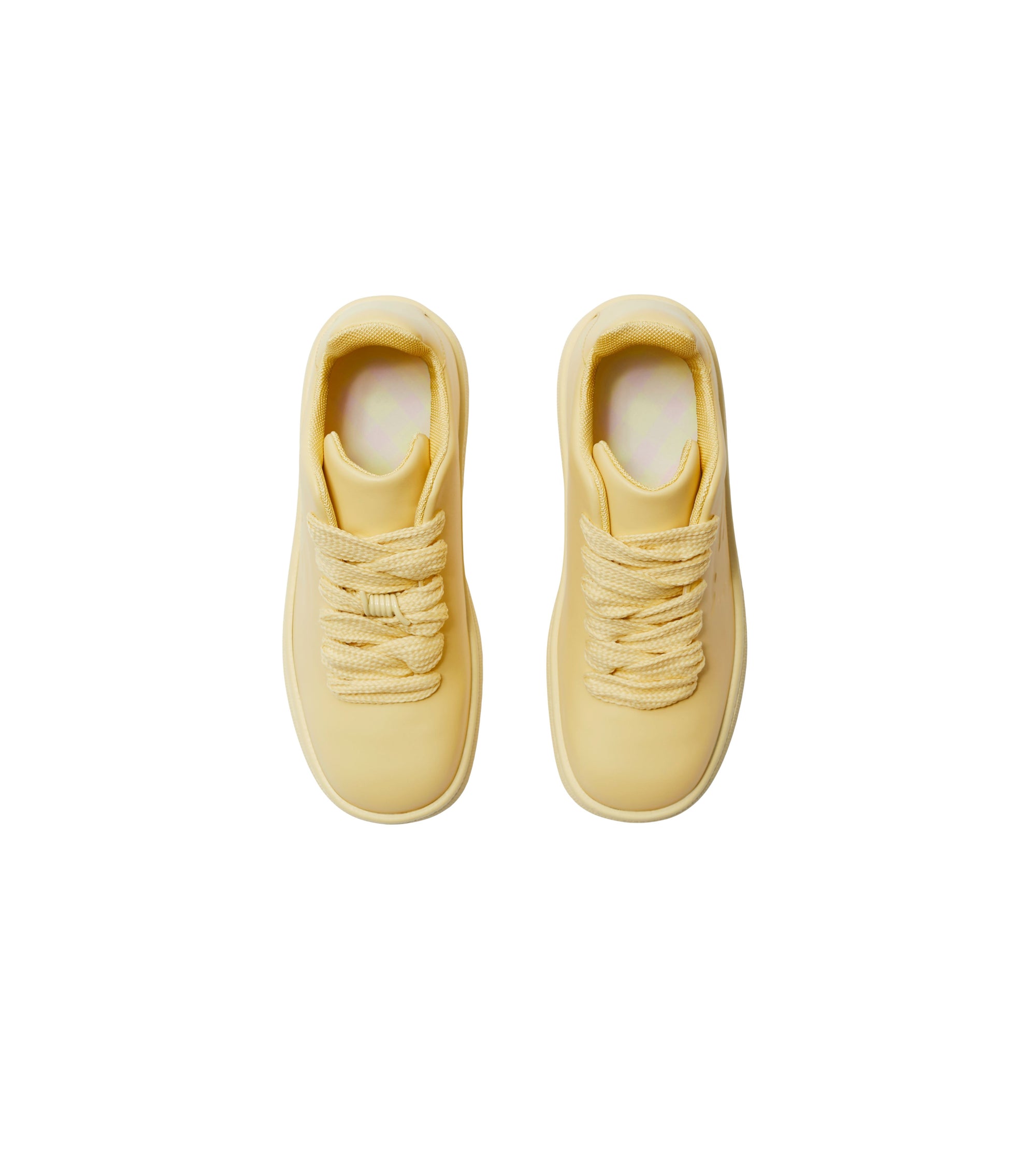 3 qty Sneakers Box en cuir - Daffodil