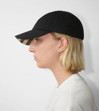 2 qty Casquette en coton mélangé - Black