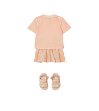 7 qty T-shirt en coton - Pastel Peach