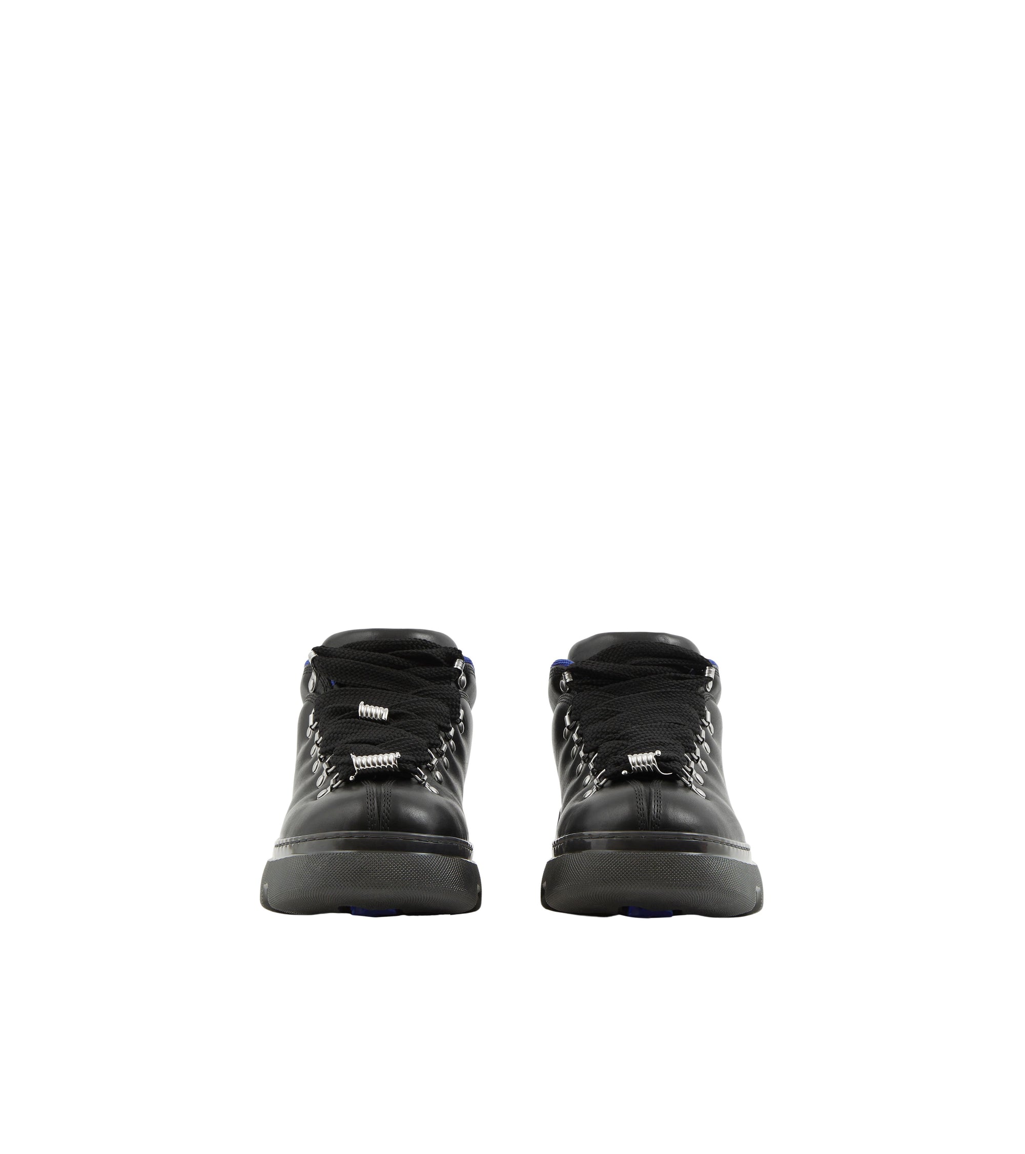 8 qty Bottines de randonnée en cuir - Black