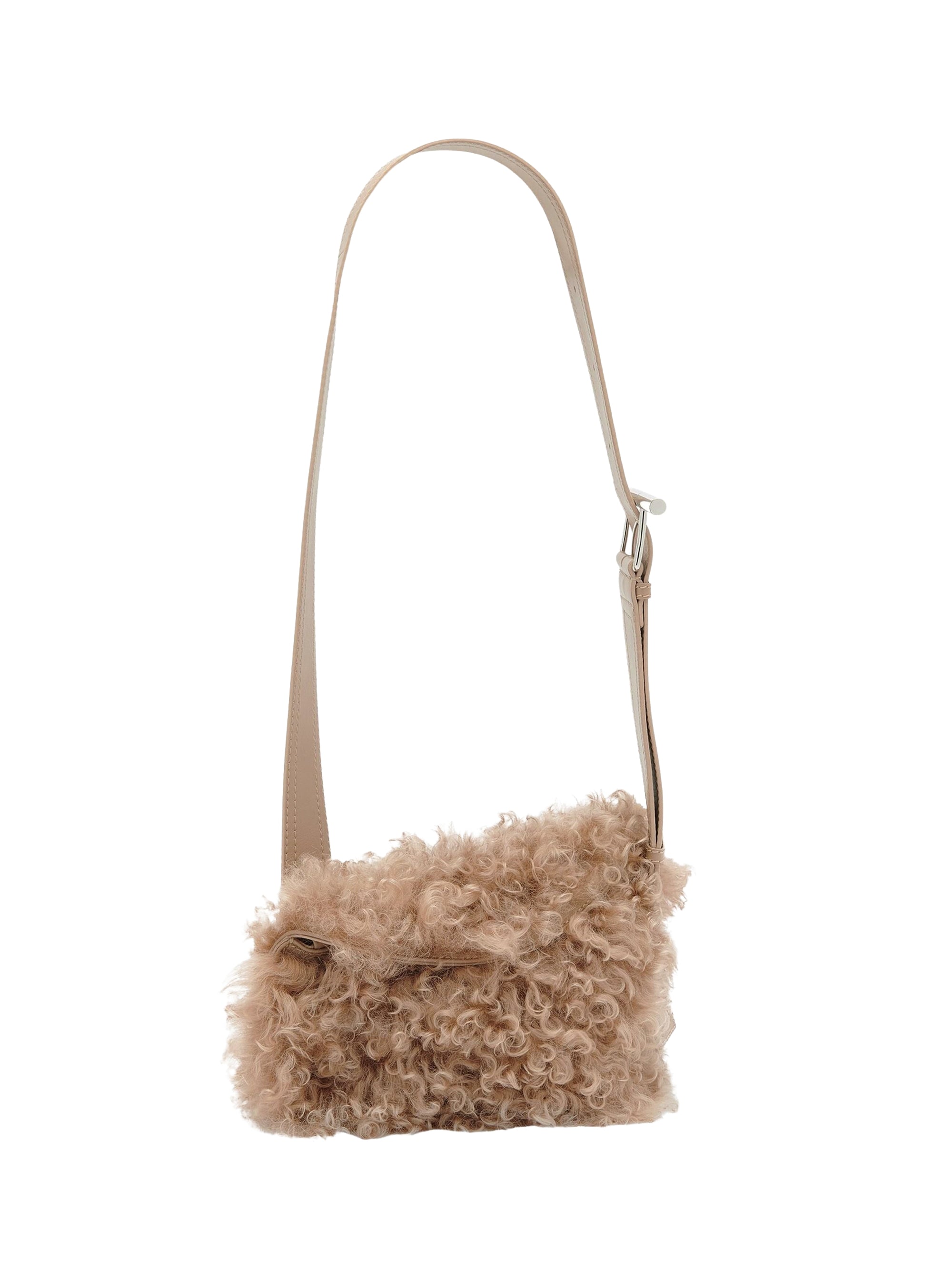 Sac T-Bar avec logo en cuir - Black & Silver