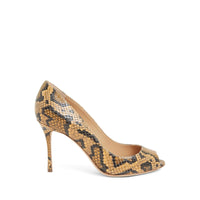 Escarpins Godiva Blunt New 90 en cuir - Amber