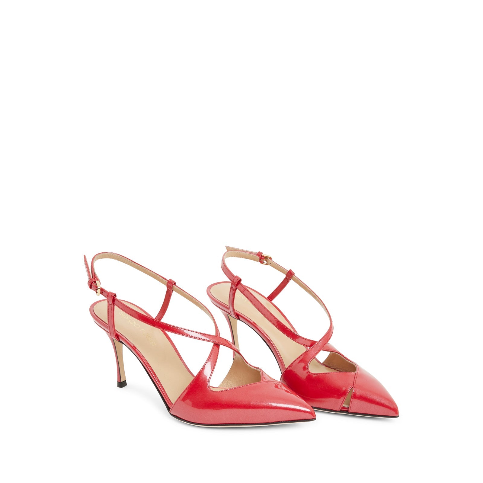 Slingback Bon-Ton 75 - Carminio