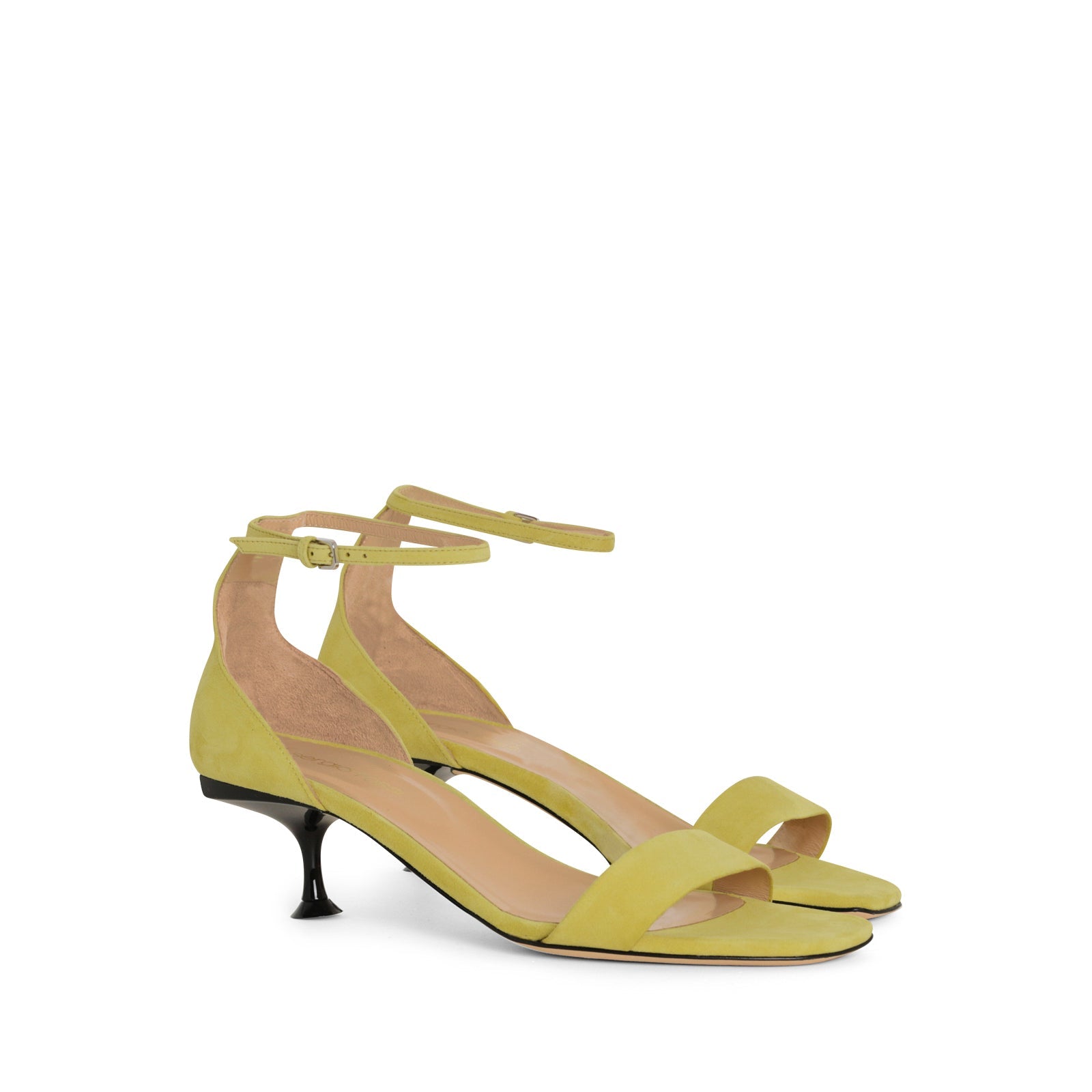 Sr Milano 50 heeled sandals - Acid Lime
