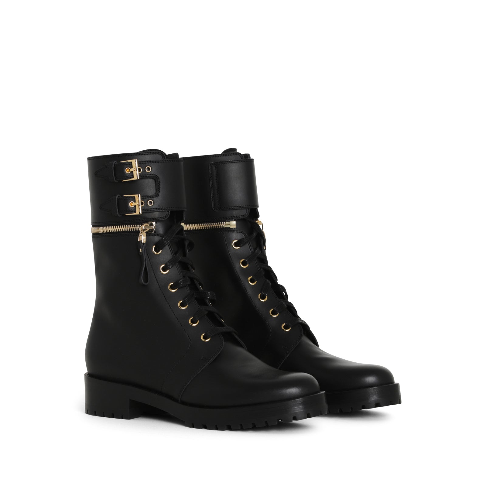 Bottes courtes Midway - Nero lisse