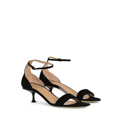 Sr Milano 50 heeled sandals - Nero