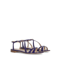 Sandales plates Gruppo A en cuir - Iris