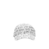 1 qty Casquette de baseball en coton à motif b - White