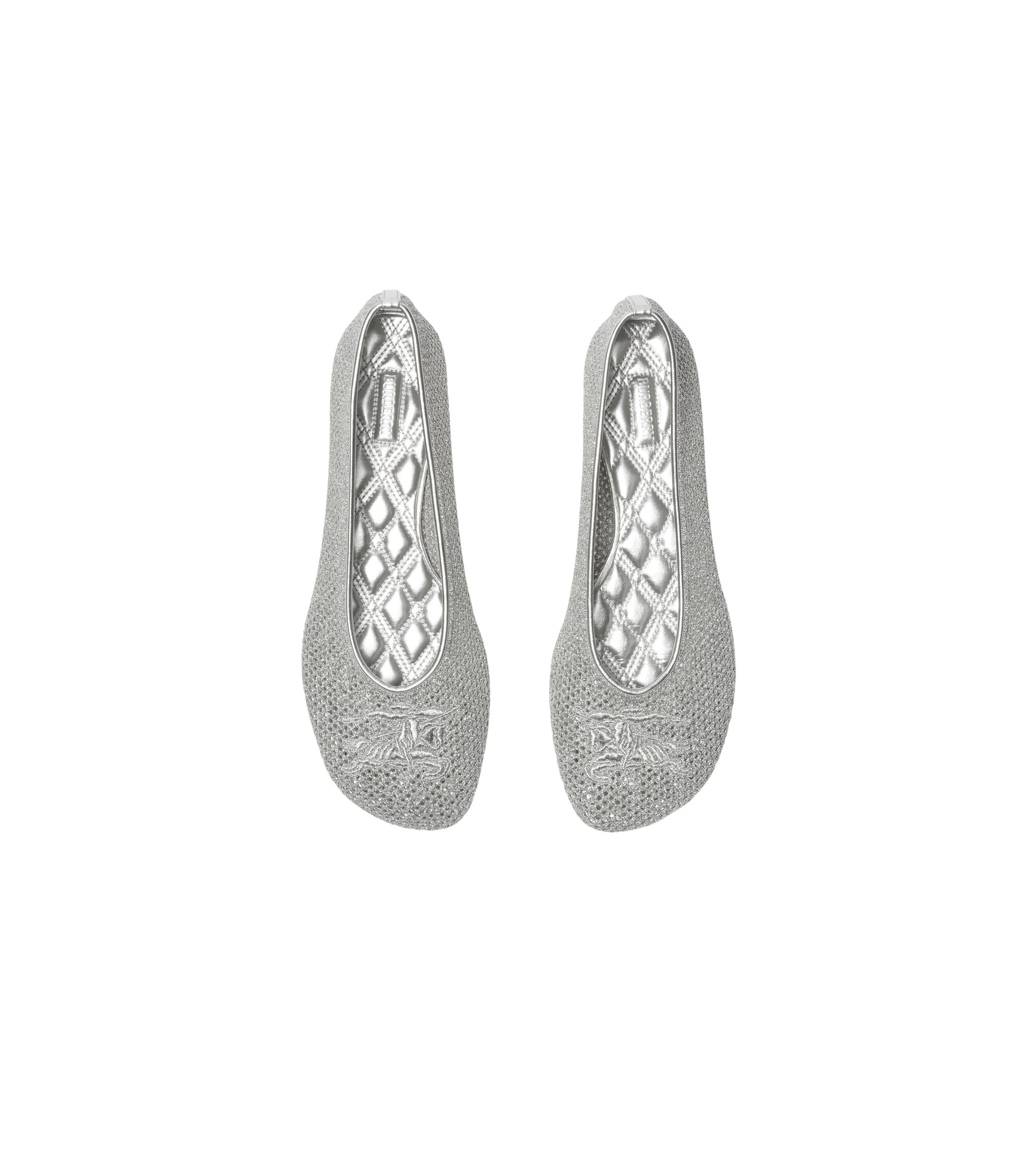 97 qty Ballerines en mesh - Silver