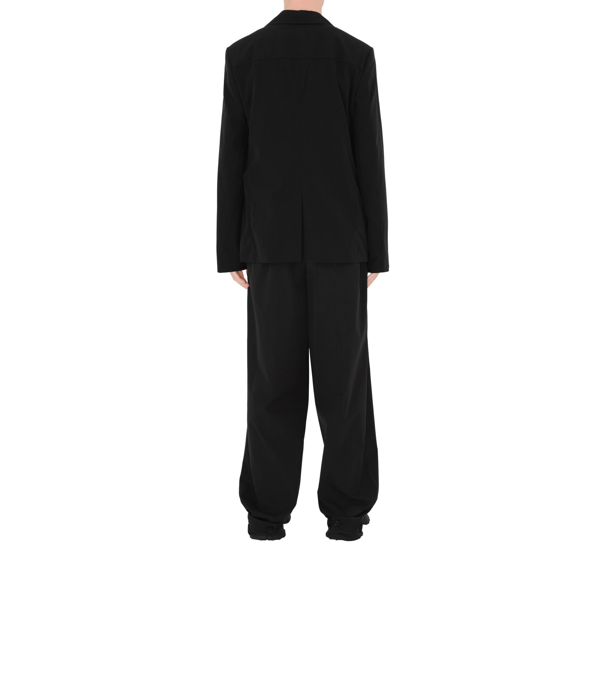 10 qty Veste de costume en coton mélangé - Black