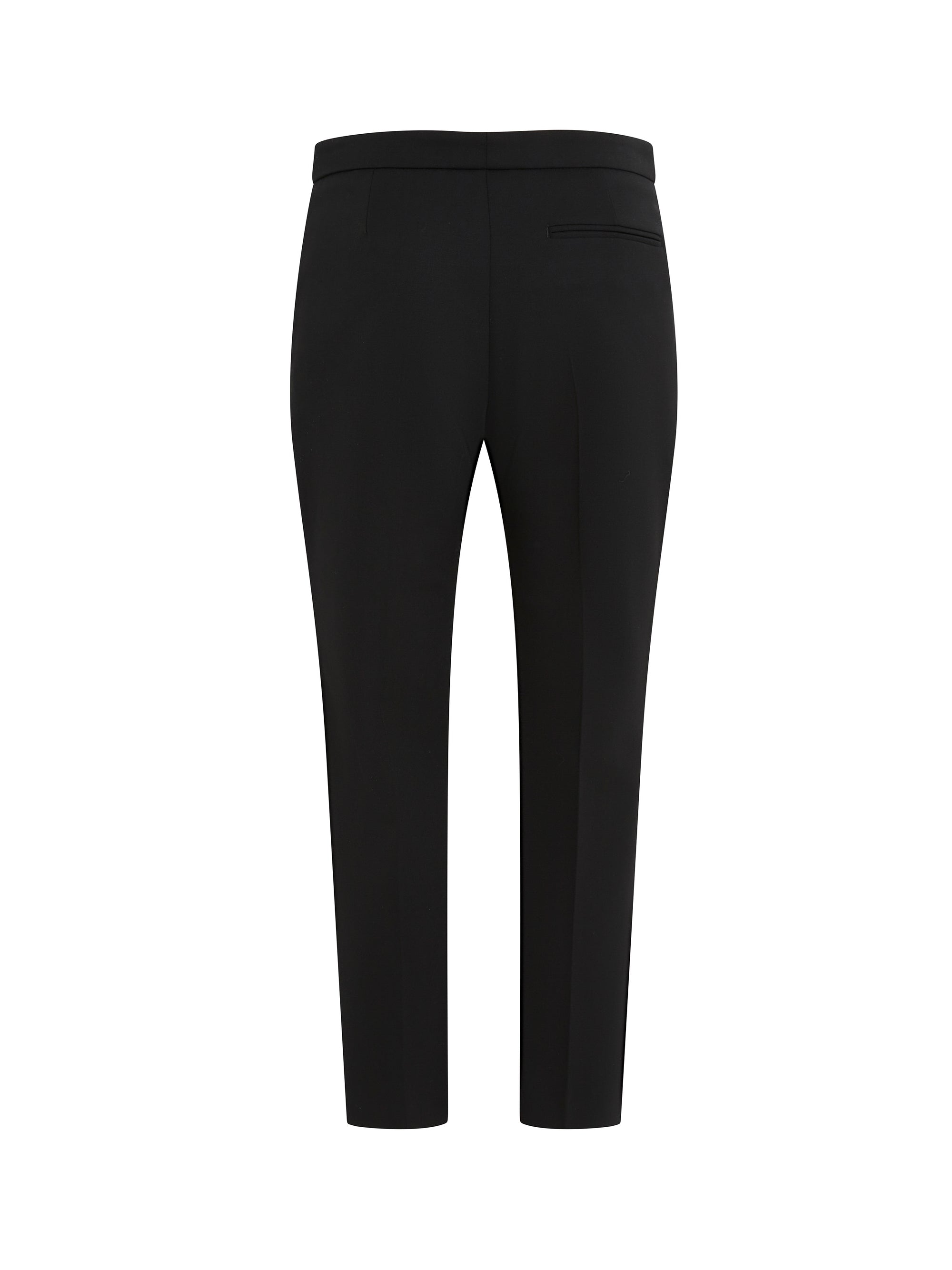 Pantalon à pinces en laine - Black