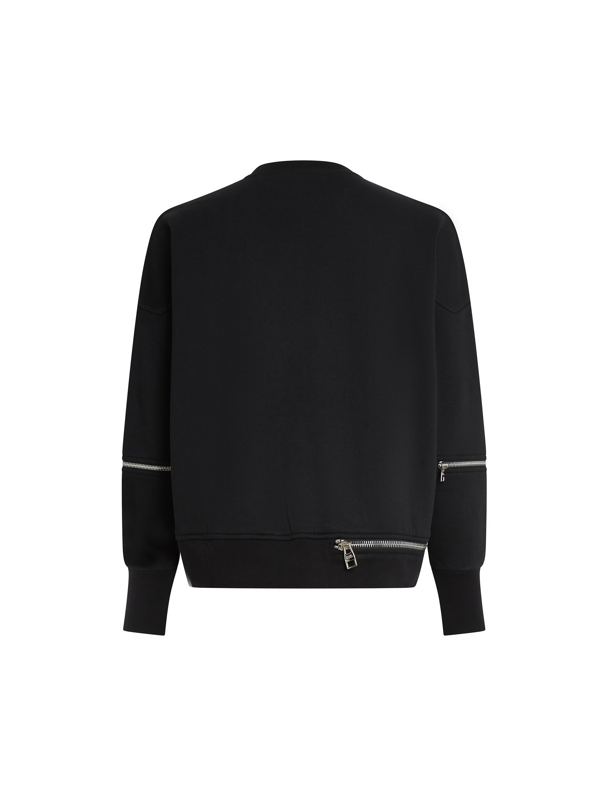 Sweatshirt à zips - Black
