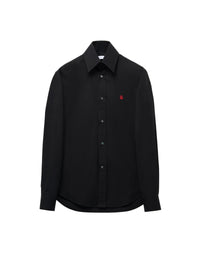Chemise avec broderie - Black