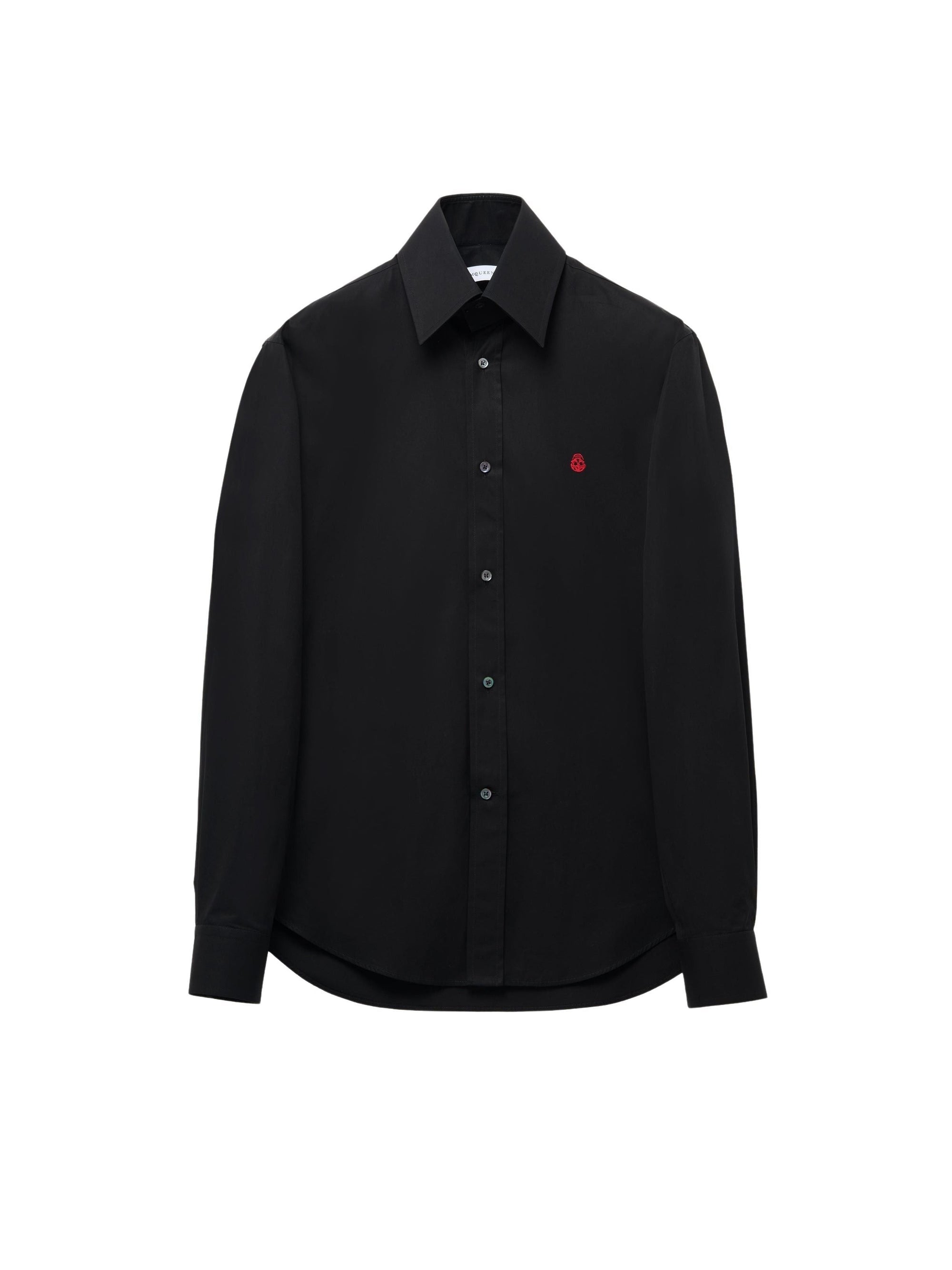 Chemise avec broderie - Black