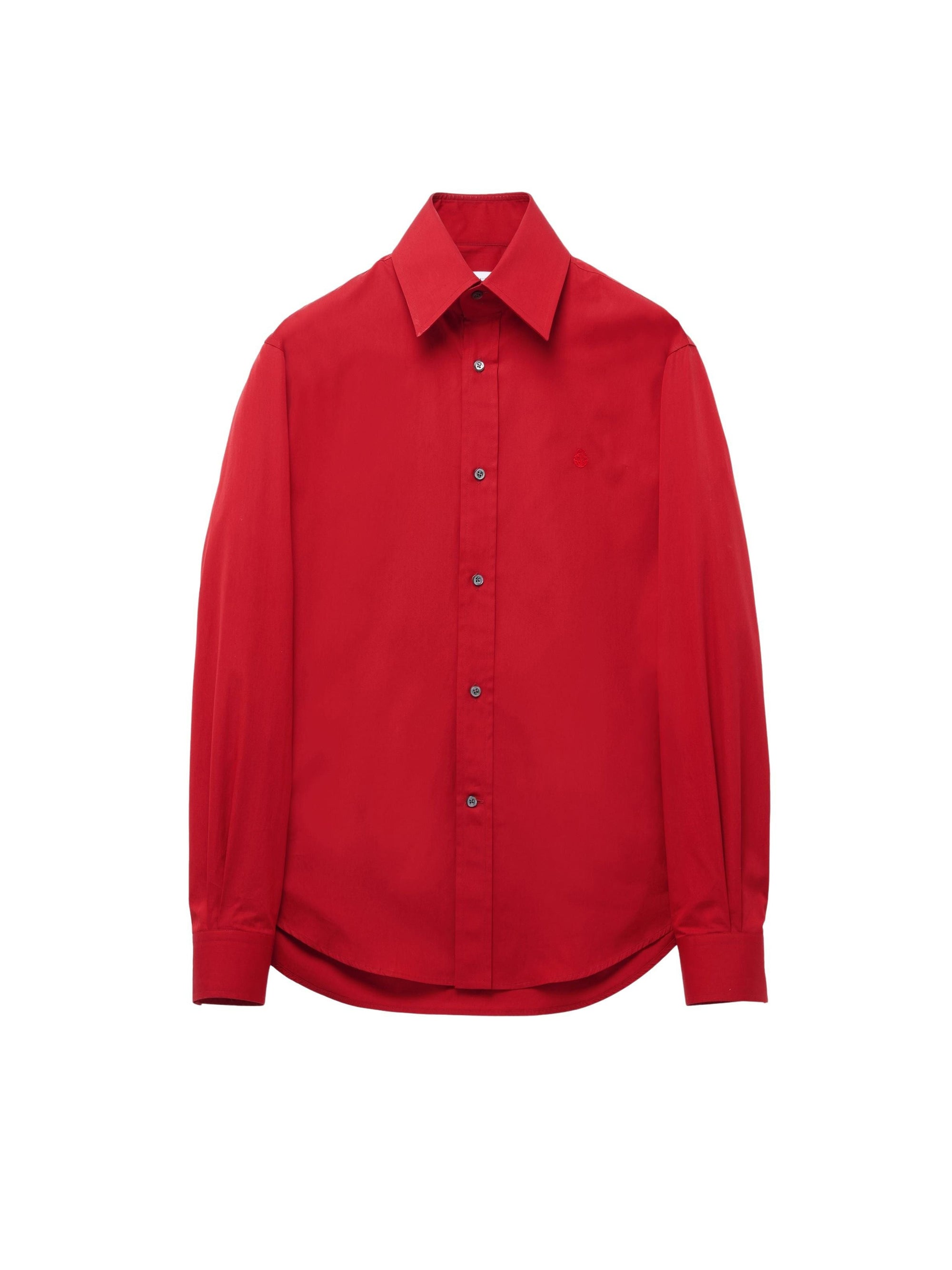 Chemise avec broderie - Deep Red