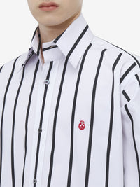 Chemise avec broderie - White Black
